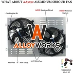 Aluminum Shroud+fan+relay Fits 1967-70 Ford Mustang Torino Ltd Alloyworks New. Price: $99.00.