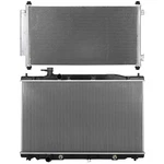 Aluminum Radiator & Condenser Cooling Kit Fits Honda Cr-v 2010 2011 New. Price: $98.88.