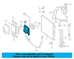 Mercedes-benz S-class Sl C217/A217 Front Rearward Radiator Support Air Duct New. Price: $111.35.