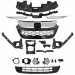 18PCS For 19-22 Honda Hr-v Grille Kits Radiator Cover Fog Lights Brackets New. Price: $99.99.