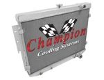 Row RADIATOR,SHROUD,2 13" Fans For 1973,1975 Plymouth Roadrunner V8 #CC503 New. Price: $579.90.