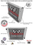 4 Row Kool Champion Radiator 1966 - 1977 Ford Bronco V8 Engine #MC521 New. Price: $360.48.