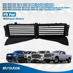 Lower Radiator Shutter For 2020-2023 Chevy Silverado&gmc Sierra W/o Motor New. Price: $59.99.