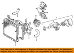 Toyota Oem 96-02 4RUNNER Cooling Components-radiator Assy 16410AZ011 New. Price: $172.00.