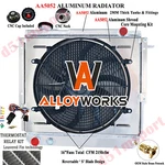3 Row Radiator Shroud Fan For 1986-1992 Jeep Grand Cherokee Commander V6 2.5 2.8 New. Price: $259.00.