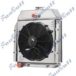Aluminum Row Radiator Shroud Fan Fit 1941-1949 International Harvester Trucks New. Price: $299.00.