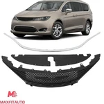 Fits Chrysler Pacifica 2017-20 Front Grille W/molding & Panel Valance 68228996AC New. Price: $176.99.