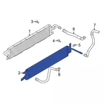 Genuine Ford Auxiliary Radiator LX6Z-8005-C New. Price: $120.31.