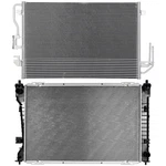 Aluminum Radiator & Condenser Cooling Kit 2008 Ford Escape Mazda Tribute New. Price: $128.50.