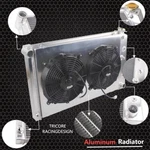 3 Row Aluminum Core 2*FAN Radiator For 1970-1981 Chevy Camaro 78-87 Monte Carlo New. Price: $205.00.