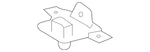 Genuine Toyota Radiator Mount Bracket 16506-0A040 New. Price: $17.02.