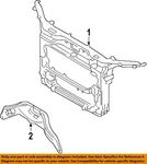 Ford Oem 07-10 Edge,mkx Radiator Support-support 7T4Z16707A New. Price: $79.51.