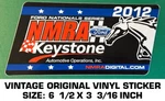 Nmra Ford Nationals Series Keystone 2012 - Vintage Original Vinyl Decal Sticker Used. Price: $8.70.