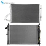 Cooling Radiator And A/c Condenser For 2014 Hyundai Elantra Coupe 2-DOOR 2.0L L4 New. Price: $112.73.