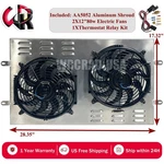 Shroud+electric Fans+relay For 88-99 Chevy Truck Gmc C/k 1500 2500 3500 5.0 5.7L New. Price: $98.00.