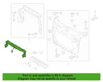 2016-2019 Ford Explorer Radiator Support Air Deflector Seal Oem FB5Z-8326-C New. Price: $109.00.