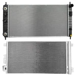 Aluminum Radiator & Ac Condenser Cooling Kit For 2011-2012 Chevrolet Malibu 3.6L New. Price: $122.99.