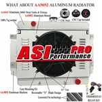3 Row Aluminum Radiator +shroud Fan For 1969-1970 Chevy Impala Bel Air V8 Us New. Price: $229.00.