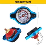 Car Thermostatic Gauge Radiator Cap Cover Small Head With Water Temp Meter Blue New. Price: $14.24.