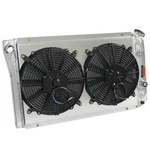 Fan Shroud Radiator For Chevrolet Corvette ZR-1 V8 5.7L 1984-1990 3ROW Spawon New. Price: $175.00.