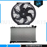 1999 Subaru Forester Impreza 2.5L Aluminum Radiator & Cooling Fan Kit New. Price: $82.53.