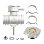 Aluminum Engine Coolant Filler Neck W/ Radiator Cap For 2007-2012 Dodge Caliber New. Price: $27.08.
