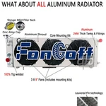 For 1984-2001 1992 97 Jeep Comanche Cherokee Xj 2.5L/4.0L Radiator & Shroud Fan New. Price: $169.00.