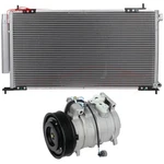 Ac Condenser & Compressor Cooling Kit For 03-11 Honda Element New. Price: $184.99.