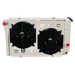 4ROWS Radiator+shroud Fan Fit Chevy 84-90 Corvette / 82-02 S10 5.7 V8 Conversion New. Price: $359.00.