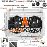 4-ROW Radiator Shroud Fan For 81-1990 Toyota Land Cruiser FJ65 FJ60 4.0/4.2 New. Price: $359.00.