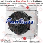 1963-1970 Ford Fairlane/falcon/galaxie Sedan V8 Row Radiator+shroud Fan New. Price: $199.00.