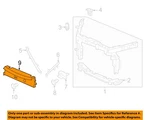 Honda Oem 15-20 Tlx Radiator Support-air Deflector 74116TZ3A00 New. Price: $63.21.