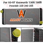 Radiator For 03-07 Kenworth T300 T800 Peterbilt 330 335 340 12.5L 14.9L 15.8L L6 New. Price: $309.00.