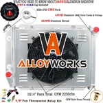 385 4ROW Radiator+shroud Fan 1967-68 Ford Ltd/galaxie 500,MERCURY Marquis V8 New. Price: $309.00.