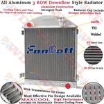 Aluminum 3 Row Radiator 1928 1929 Ford Model Chevy Engine Configuration New. Price: $124.95.