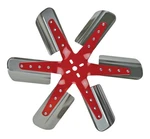 Flex-a-lite 1308 Red Star Stainless Steel Blade 18-1/4" Fan New. Price: $133.99.