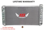 Polished Kks 3 Rows Aluminum Radiator Fit Chevy C10 Suburban 1982-86 6.2L Diesel New. Price: $297.00.