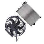 Cooling Fan & Aluminum Radiator Kit Fit For 2001 2002 2003 2004 Bmw 525I New. Price: $92.68.