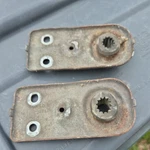 2010-2014 Ford Mustang Gt Radiator Support Mounting Brackets 4R33-8B359-AB Oem Used. Price: $20.00.