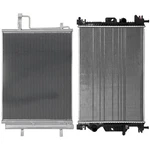 Aluminum Radiator & Condenser Cooling Kit 2013-2018 Ford C-max Hatchback New. Price: $110.02.