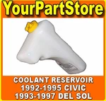 Water Coolant Recovery Overflow Tank Reservoir Radiator Bottle For 1992-95 Civic New. Price: $13.99.