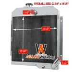 For 1965-1971 1968 1969 Jeep CJ5 CJ6 DJ5 DJ6 Buick 225 V6 3.2L Radiator Row New. Price: $159.00.