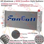 3 Row Aluminum Radiator For 2006-2011 Chevy IMPALA/2005-08 Buick Allure Lacrosse New. Price: $159.00.