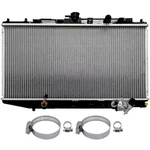 Aluminum Radiator For 88-91 Honda Civic Crx W/ Universal Oil Hose Clamps Kit New. Price: $58.79.