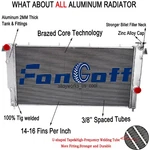3-ROW Radiator For 1994-2002 97 Dodge Ram 2500 3500 5.9L Cummins Diesel Mt #1553 New. Price: $199.00.