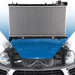 2003-2008 Subaru Forester 2.5L CU2674 Aluminum Radiator Black Silver New. Price: $55.98.