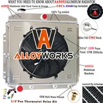 Row Radiator Shroud Fan 1953-1956 Ford F350 F-250 F-100 Pickup Truck V8 New. Price: $259.00.