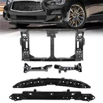 For Infiniti Q50 Q60 2014-2023 Radiator Core Support Bracket Upper Tie Bar Set New. Price: $117.59.