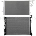Aluminum Construction Radiator & Ac Condenser Cooling Kit For 19-20 Kia Optima New. Price: $150.98.