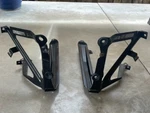 2001-05 Porsche 996 Twinturbo Front Radiator Support Bracket Set And Ls Used. Price: $189.99.